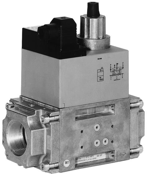 DMV-D/11, DMV-DLE/11 Double Solenoid Valve (Screwed)